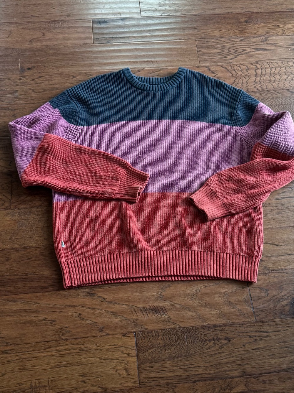 Obey Colorblock Crew Sweater